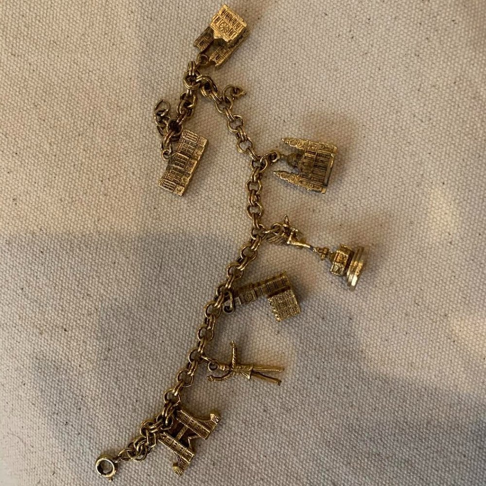 World Traveller Charm Bracelet